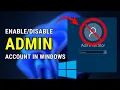Administrator Account in Windows Using CMD