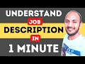 How to Understand the Job Description US Recruitment Glasssquid io job description analyser