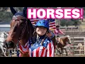 Download Lagu Horses for Kids | Our Day At The Biggest Horse Riding Event! | Learn About Horses