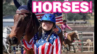 Horses for Kids | Our Day At The Biggest Horse Riding Event! | Learn About Horses