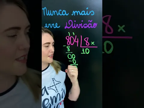 Vem aprender fazer divisão!! #euaprendicomamor
