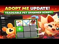 BEST NEW Pet Spawner Script for Adopt Me Update TRADEABLE PETS KEYLESS FREE PASTEBIN 2026