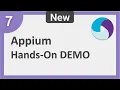 7 Appium Step by Step Complete Hands On DEMO and Recording with Appium Inspector