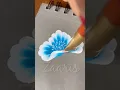 Download Lagu 🩵💯🫶🎨🎉🌸 Easiest Blue flower painting 🩵🌿✨🌸🎉💯🎨🫶 #shorts