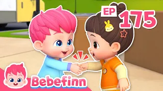 Meet Our New Friends Next Door ㅣSay Hello To Our New NeighborㅣEP175ㅣBebefinn Song For Kids 