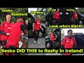 Sesko DID THIS to Rashford as Manchester United Full Squad ARRIVED Ireland for AC Milan Clash