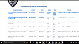 Arkansas Inmate Search Guide