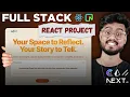 Full Stack React Project Journal App - Next JS Shadcn Tailwind Clerk NeonDB Tutorial
