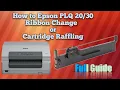 Download Lagu How to Ribbon Change Epson PLQ 20 | Passbook Printer Ribbon Change