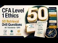CFA Level 1 Ethics 50 Retrieval Drill Questions All 7 Standards GIPS