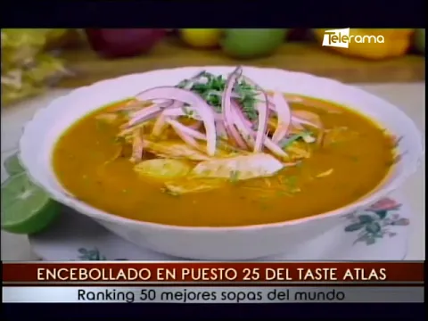 Encebollado en puesto 25 del Taste Atlas ranking 50 mejores sopas del mundo