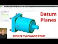 Creo Parametric - How to Create Datum Planes
