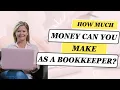How much can you make as a bookkeeper