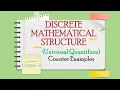 DISCRETE MATHEMATICS CLASS-25 Universal Quantifiers Counter Examples