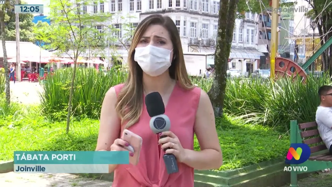 Joinville tem alerta de temporal por causa do calor intenso