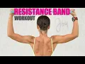 Download Lagu 5 Min QUICK Workout with RESISTANCE BAND for ARMS, SHOULDERS and BACK | All Standing