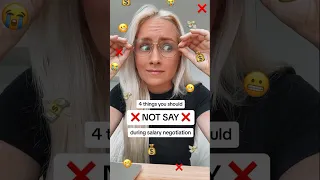 Do Not Say These During A Salary Negotiation Careeradvice Jobinterview Salary Money 