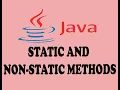 DIFFERENCE BETWEEN STATIC AND NON STATIC METHODS IN JAVA URDU HINDI