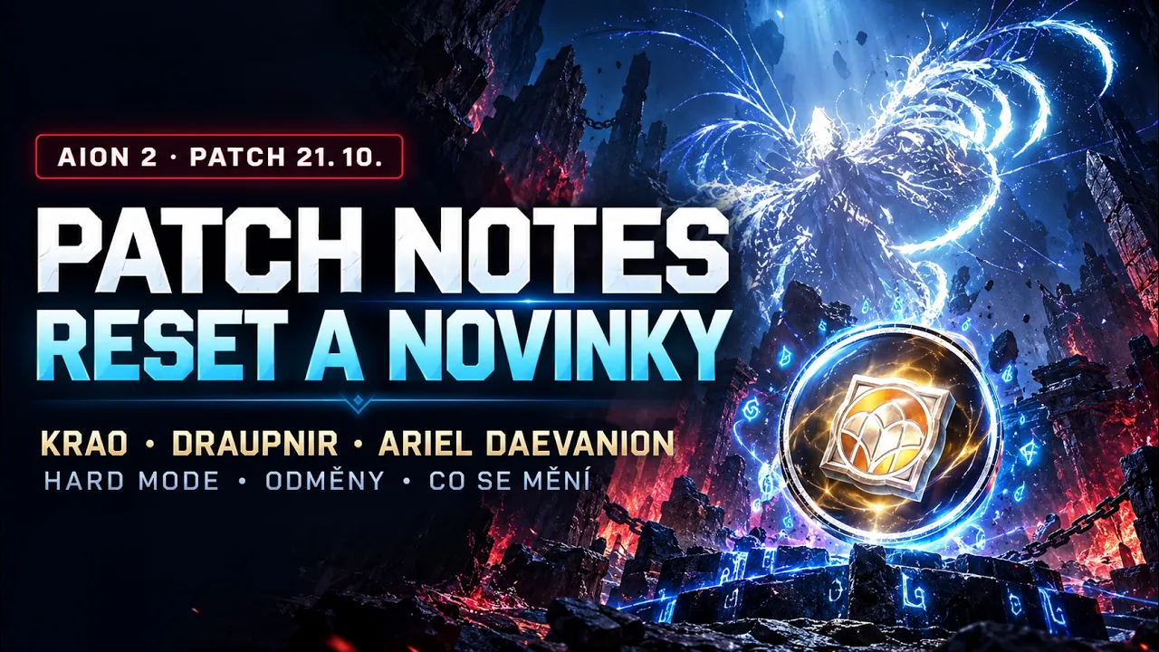 AION 2 Hard mód: Krao Cave, Draupnir a nový Ariel Daevanion | #oficial #creator | MagicStark
