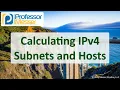 Calculating IPv4 Subnets and Hosts - CompTIA Network N10-009