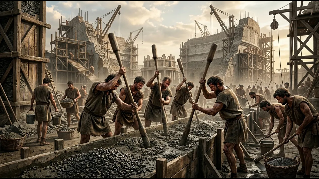 Warum römischer Beton nach 2000 Jahren noch stärker wird (und moderne Gebäude überdauert)