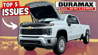 Chevy 2500 6 6L DURAMAX Diesel L5P Top 5 Issues Heavy Mechanic Review Should YOU be Worried