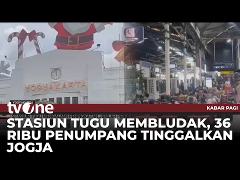 36 Ribu Penumpang KAI Tinggalkan Yogyakarta