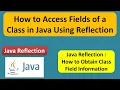 How to Access Fields of a Class in Java Using Reflection Reflection in java