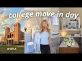 COLLEGE MOVE-IN DAY VLOG at UCLA dorm tour