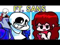 Friday Night Funkin' Vs Sans \u0026 Papyrus FULL WEEK + Cutscenes (FNF Ft. Sans Mod) (FNF Mod/Undertale)