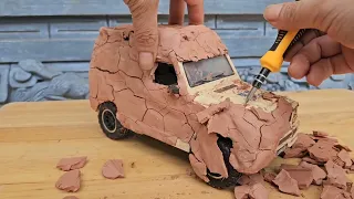 I cleaned and refreshed a G65 police car!