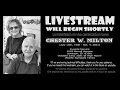 Chester W Milton Funeral Service 10-23-21 12pm