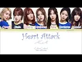 AOA - Heart Attack  (심쿵해) (Color Coded Han|Rom|Eng Lyrics)