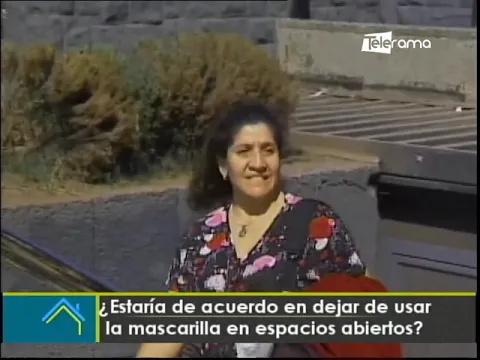 ¿Estaría de acuerdo en dejar de usar la mascarilla en espacios abiertos?