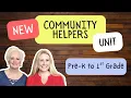 Community Helpers Unit Pre-K to 1st Grade Overview Flip Through with Special Guest