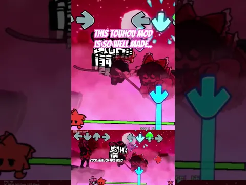 Check out my channel for the best FNF Showcases! #fnf #fnfmod #rhythmgame #touhou #touhouproject