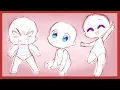 How to Draw 3 Easy Chibi Poses TUTORIAL