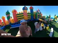 Amazing Maze in FUNBOX largest inflatable Park in The World