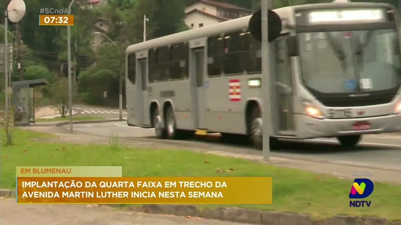 Trânsito de Blumenau será alterado a partir da próxima semana