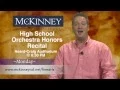 McKinney ISD Fine Arts Calendar - May 11 2015