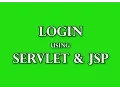 Login using Servlet and JSP practical Part 1