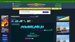 Powerline io gameplay Play now on www coolmathgames io