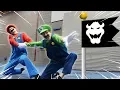 Download Lagu Mario VS Luigi racing Super Mario Bro U Deluxe level - In real life