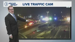 Express lanes on I-271 north in Warrensville Heights closed due to crash involving roughly 30 cars