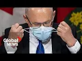 Ontario’s top doctor urges mask-wearing, warns mandate could return for COVID-19