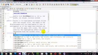 How to Draw Oval from Java Applet Netbeans