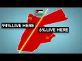 Why 94 of Jordan Live West of This Line