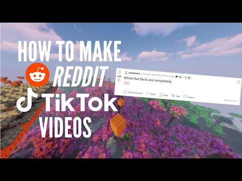 Download MP3 How to make Reddit TikTok Videos