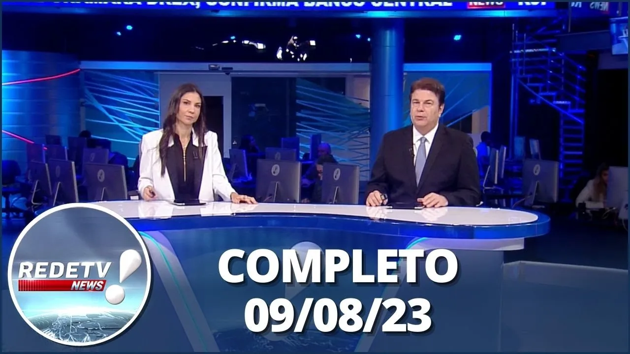RedeTV News (09/08/23) | Completo