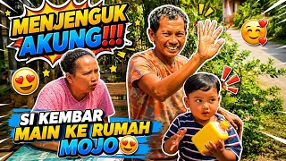 MENJENGUK AKUNG !!! SI KEMBAR MAIN KE RUMAH MOJO😍